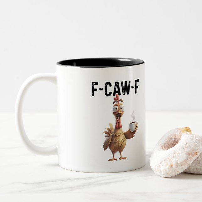 TASSE 2 COULEURS F CAW F (Avec donut)