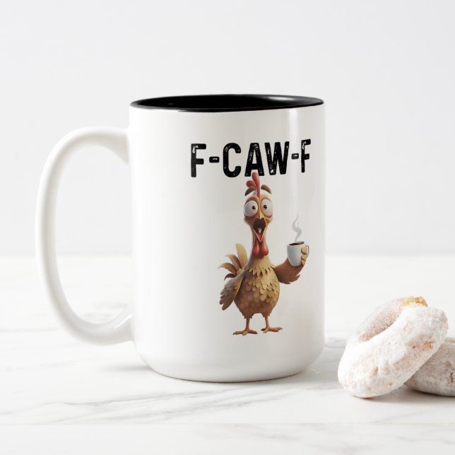 TASSE 2 COULEURS F CAW F (Avec donut)