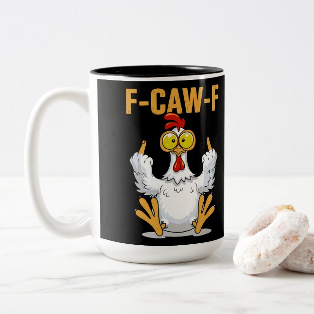TASSE 2 COULEURS F-CAW-F (Avec donut)