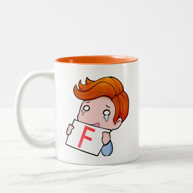 Tasse 2 Couleurs F En Conversation (Gauche)