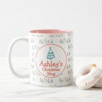 Fa La La Funny Arbre de Noël Cadeau personnalisé