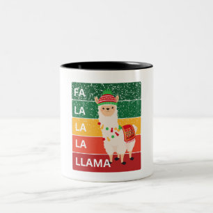 TASSE 2 COULEURS FA LA LA LA LAMA