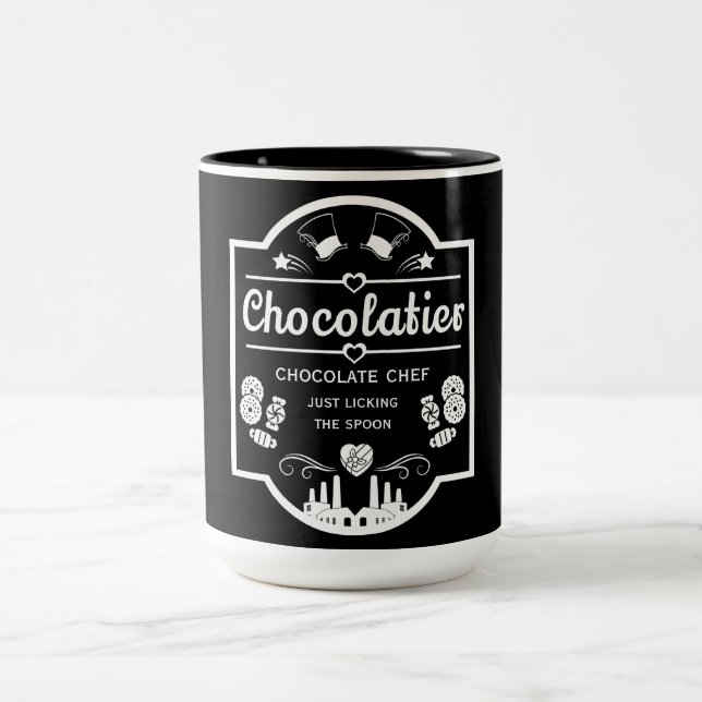 Tasse 2 Couleurs Fabricant de chocolatier (Centre)