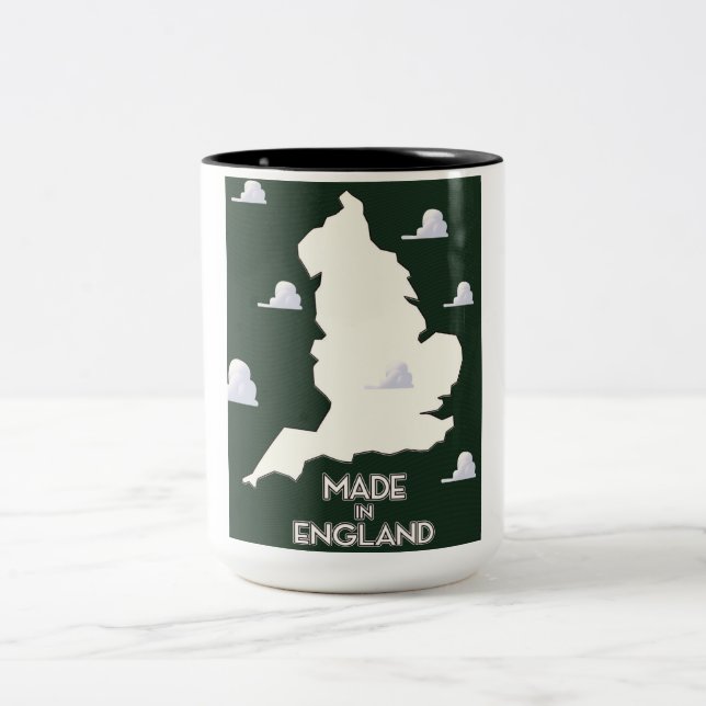 Tasse 2 Couleurs Fabriqué en Angleterre (Centre)