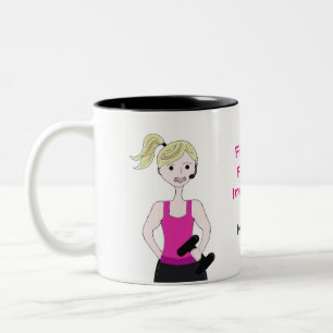 Tasse 2 Couleurs Fabulous Fitness Instructor