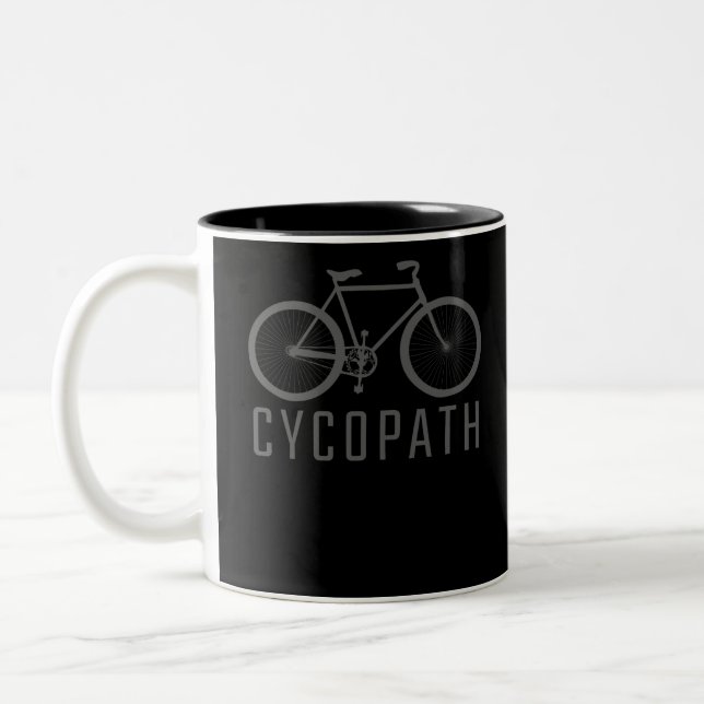 Tasse 2 Couleurs Fahrrad Cycopath (Gauche)