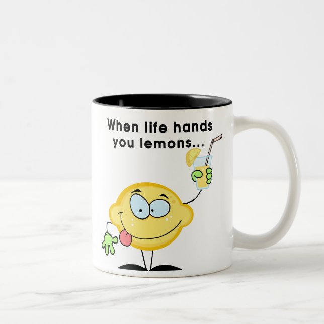 Tasse 2 Couleurs Faire de la citronnelle (Droit)