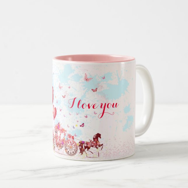 Tasse 2 Couleurs Fairytale Love (Devant droit)