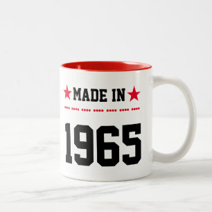 Tasse 2 Couleurs Fait en 1965