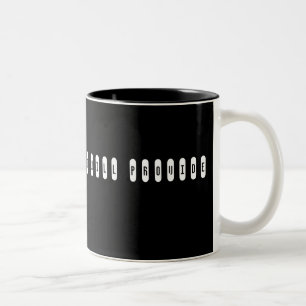 Tasse 2 Couleurs Faites le travail, Dieu fournira.
