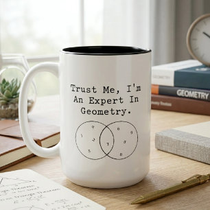 Tasse 2 Couleurs Faites-moi Confiance Je Suis Un Expert En Humour G