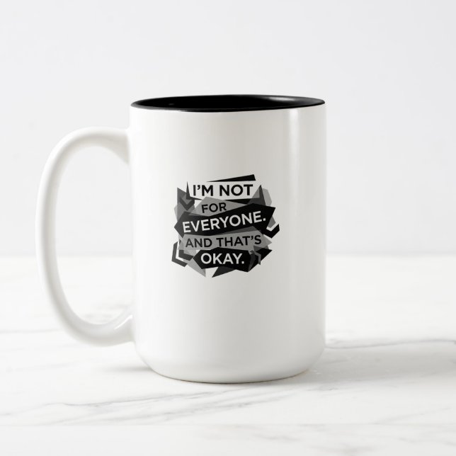 Tasse 2 Couleurs Faites une déclaration audacieuse avec ce moderne (Gauche)