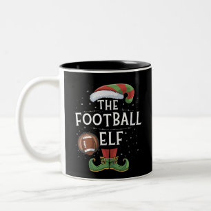 Tasse 2 Couleurs Famille des elfes américains de football