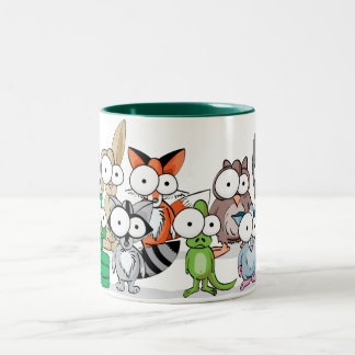 Tasse 2 Couleurs Famille écarquillée