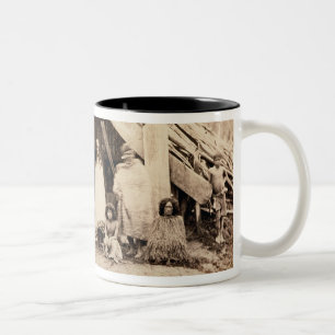 Tasse 2 Couleurs Famille maorie, Nouvelle Zélande, c.1880s (copie