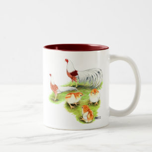 Tasse 2 Couleurs Famille Yokohama Red Shoulder