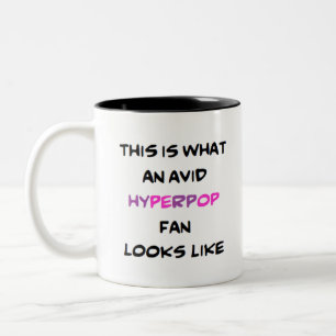 Tasse 2 Couleurs fan d'hyperpop, passionné