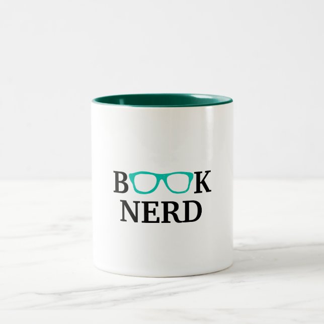 Tasse 2 Couleurs Fana de livres (Centre)