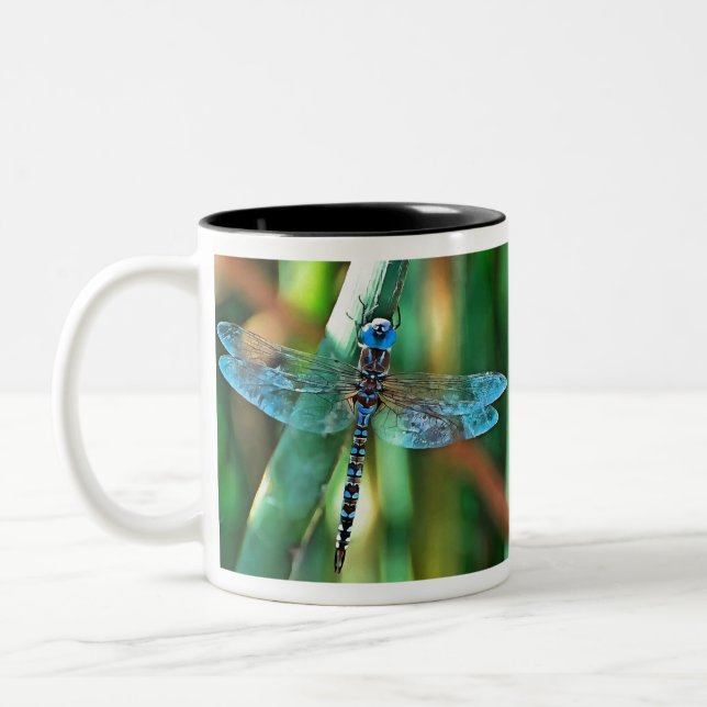 Tasse 2 Couleurs Fantasy Dragonfly (Gauche)
