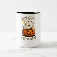 Fantôme de citrouille d'Halloween mignon mais endo
