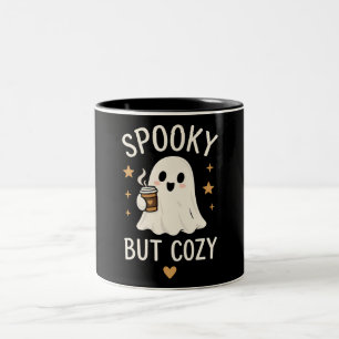 Tasse 2 Couleurs Fantôme de Halloween mignon et cosy pour l'automne