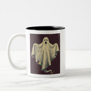 Tasse 2 Couleurs Fantôme d'Halloween Esprit Effrayant