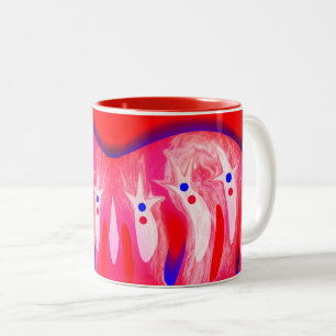 Tasse 2 Couleurs fantômes de Noël