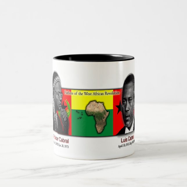 Tasse 2 Couleurs farthers de révolution d'Afrique occidentale (Centre)
