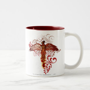 Tasse 2 Couleurs Fawkes déploie ses ailes