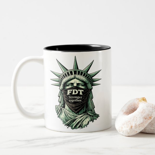 TASSE 2 COULEURS FDT (Avec donut)