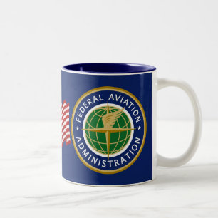 Tasse 2 Couleurs Federal Aviation Administration (FAA)