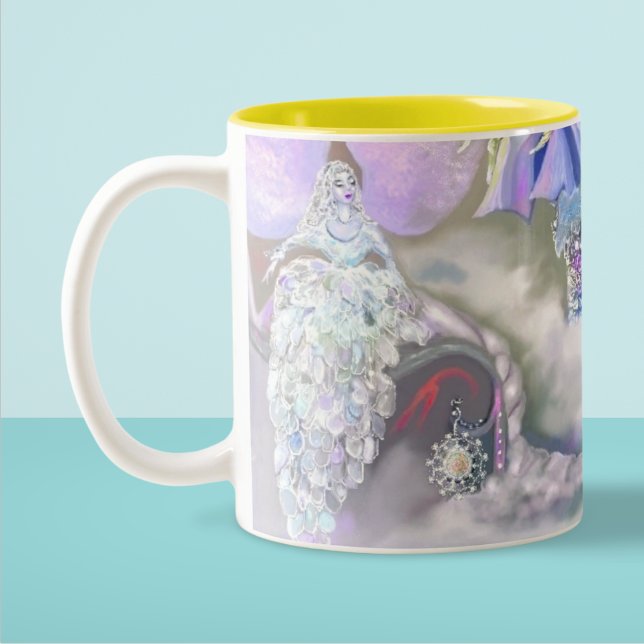 Tasse 2 Couleurs Fée dans son petit monde (Créateur téléchargé)