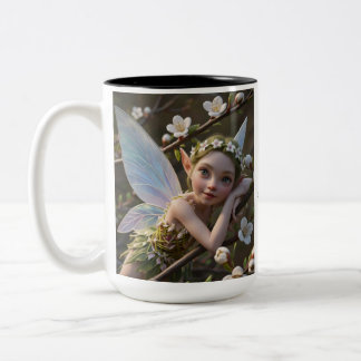Tasse 2 Couleurs Fée de la Fleur d'Aubépine