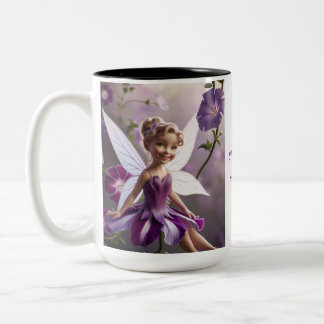 Tasse 2 Couleurs Fée de la Fleur de la Gloire du Matin