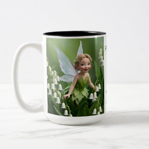 Tasse 2 Couleurs Fée de la Fleur de Muguet