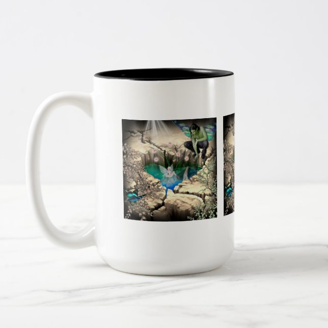 Tasse 2 Couleurs Féerie en Elven Pond (Gauche)