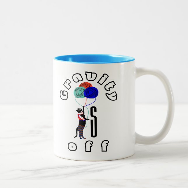 Tasse 2 Couleurs Feline Fun (Droit)