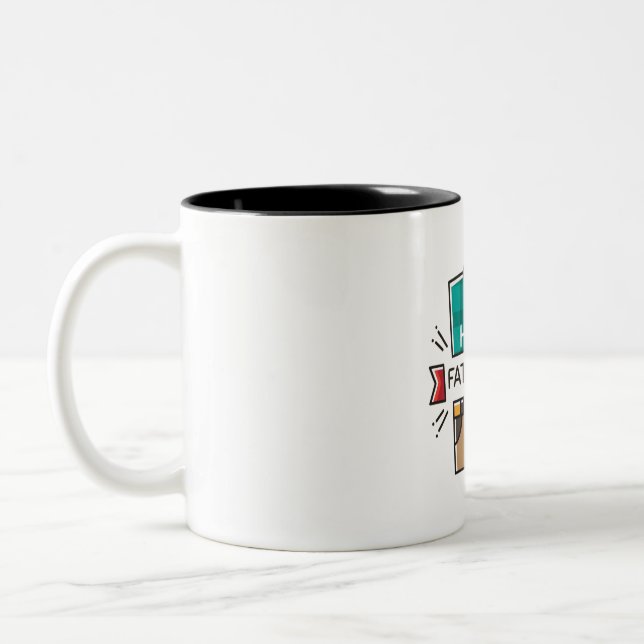 Tasse 2 Couleurs feliz dia  del padre (Gauche)