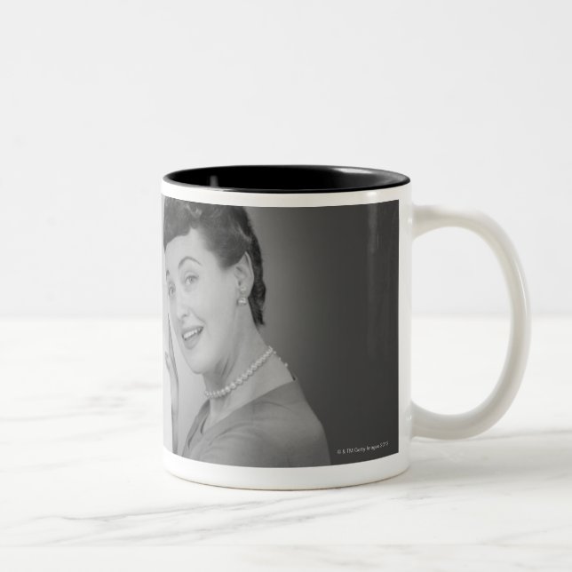 Tasse 2 Couleurs Femme mûre (Droit)