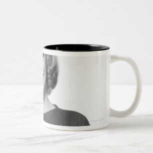 Tasse 2 Couleurs Femme tenant le club de golf