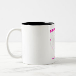 Tasse 2 Couleurs Femmes Pink Cancer du sein Survivant Cadeaux Femme