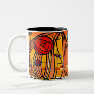 Tasse 2 Couleurs Fenêtre Charles Rennie Mackintosh