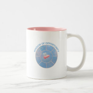 Tasse 2 Couleurs Fenêtre d'opportunité Flying Pig