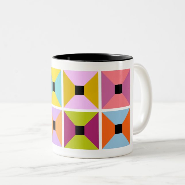 Tasse 2 Couleurs Fête de quartier (Devant droit)