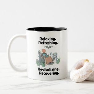 Tasse 2 Couleurs Fête de Revitalisation et de Récupération pour Pat