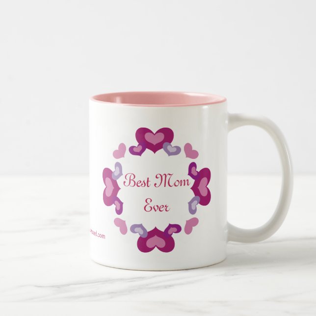 Tasse 2 Couleurs Fête des mères (Droit)