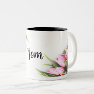 Tasse 2 Couleurs Fête des mères tulipes
