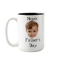 Fête des Pères, Cadeau Papa Bébé Visage, Visage Pe