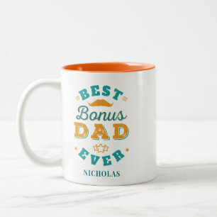 Tasse 2 Couleurs Fête des Pères Meilleur Bonus Golf Anniversaire Pa