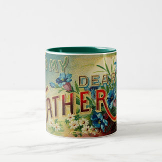 Tasse 2 Couleurs Fête des pères Vintage Mon cher Père